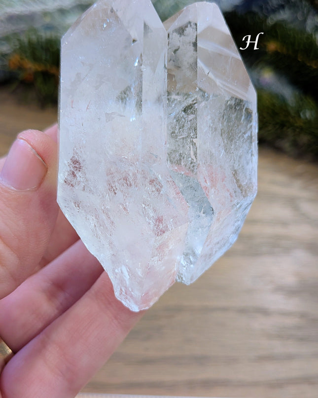 Clear, White Clear Quartz Clusters - Variant H