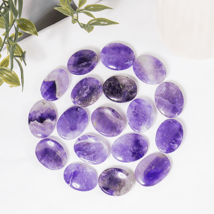Amethyst Worry Stone
