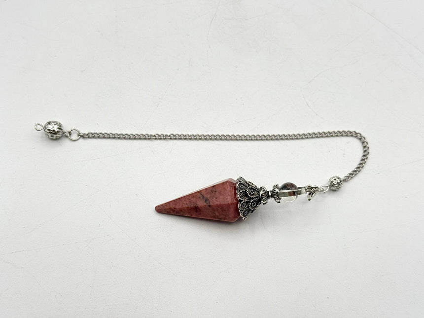 Rhodonite Pendulum