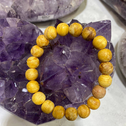 Palo Santo Stretch Bracelet 10mm