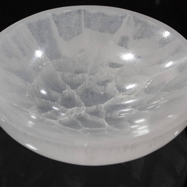 Selenite Bowl Round 14-15cm