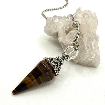Yellow Tiger Eye Pendulum