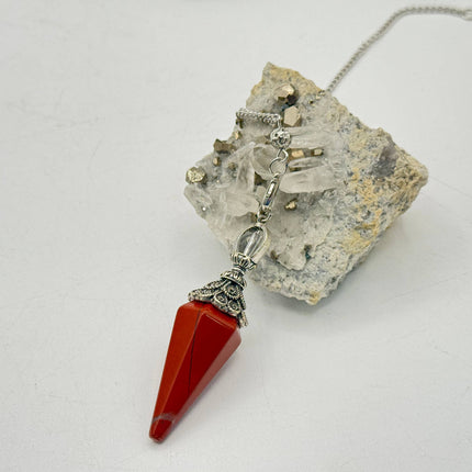 Red Jasper Pendulum