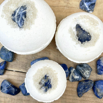 Sodalite & Sel Gris Bath Bomb