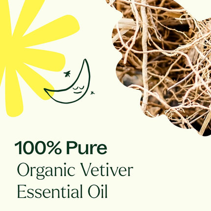Organic Vetiver Essential Oil 5 mL