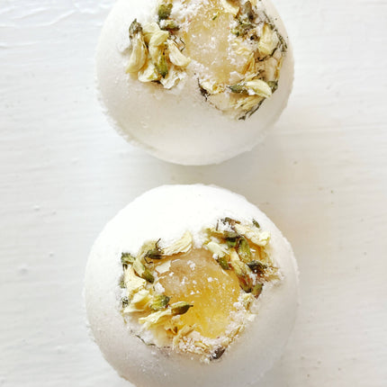 Citrine & Jasmine Bath Bombs