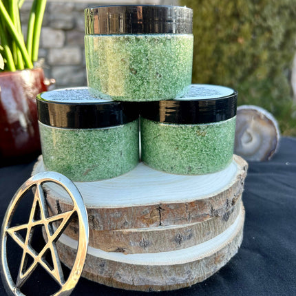 Green Witches Salt-Prosperity and Wealth 5oz