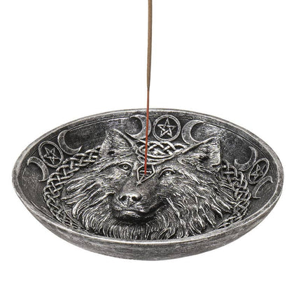 Wolf Incense Burner Tray