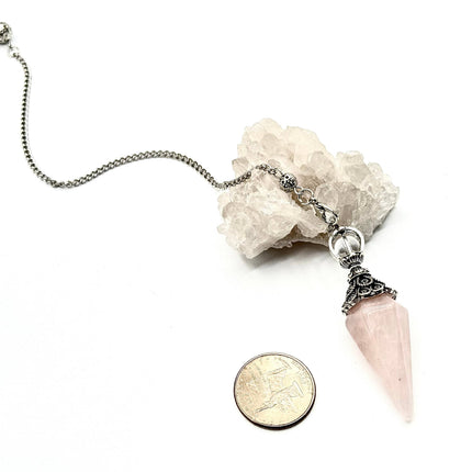 Rose Quartz Pendulum