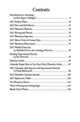 Llewellyn's 2027 Daily Planetary Guide: Planetary Timing