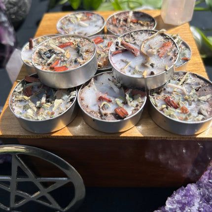 Protection Tealight Spell Candle