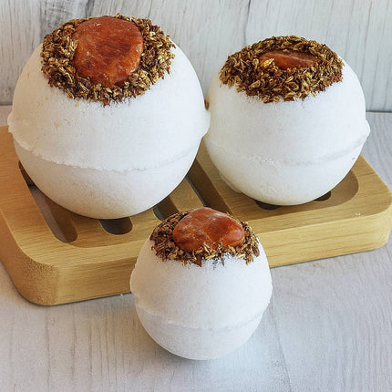 Carnelian & Osmanthus Bath Bomb