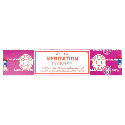 Satya Meditation Incense Sticks