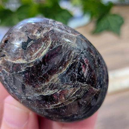 Red Garnet Palm Stones - Variant K
