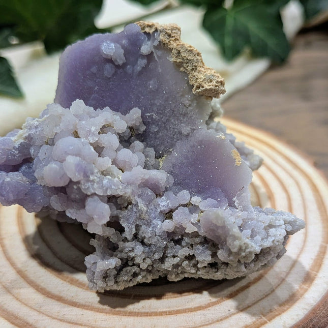 Purple Grape Agate Chalcedony Specimen