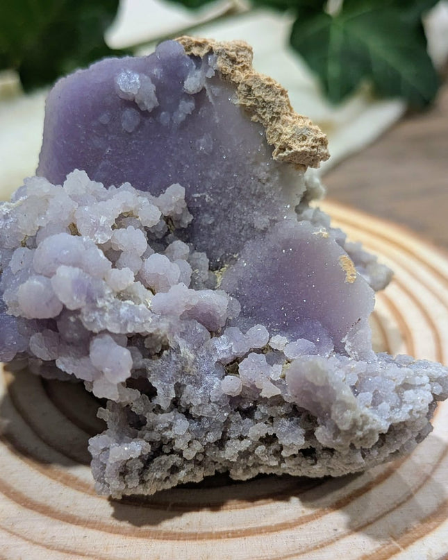 Purple Grape Agate Chalcedony Specimen