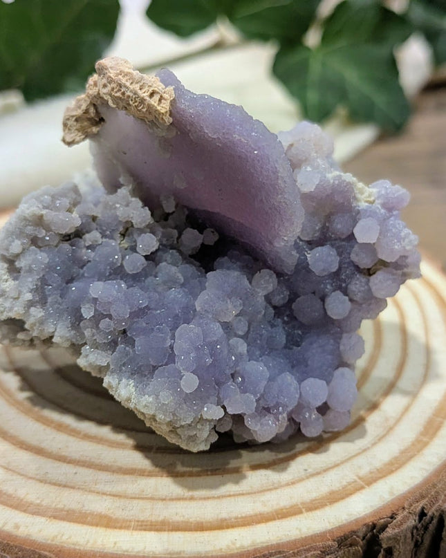 Purple Grape Agate Chalcedony Specimen