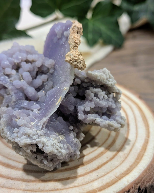 Purple Grape Agate Chalcedony Specimen