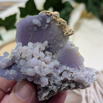 Purple Grape Agate Chalcedony Specimen