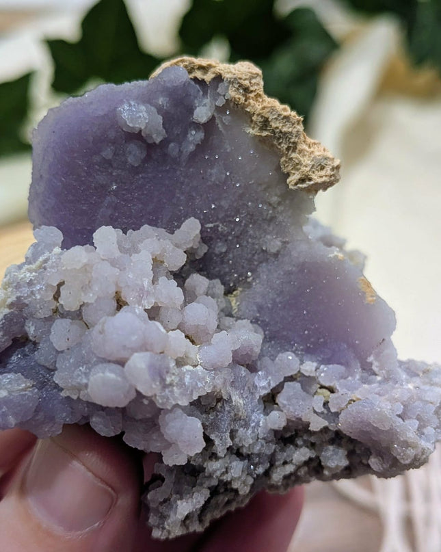 Purple Grape Agate Chalcedony Specimen