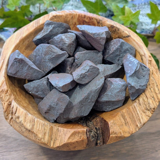 Grey Hematite Rough Stones