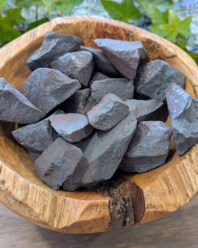 Grey Hematite Rough Stones