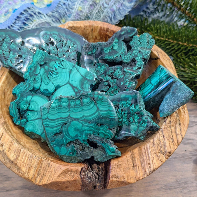 Green Malachite Slabs