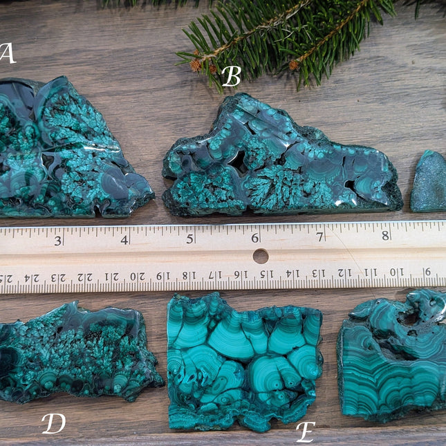 Green Malachite Slabs