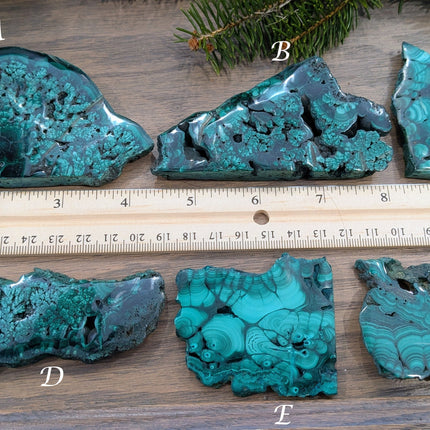 Green Malachite Slabs