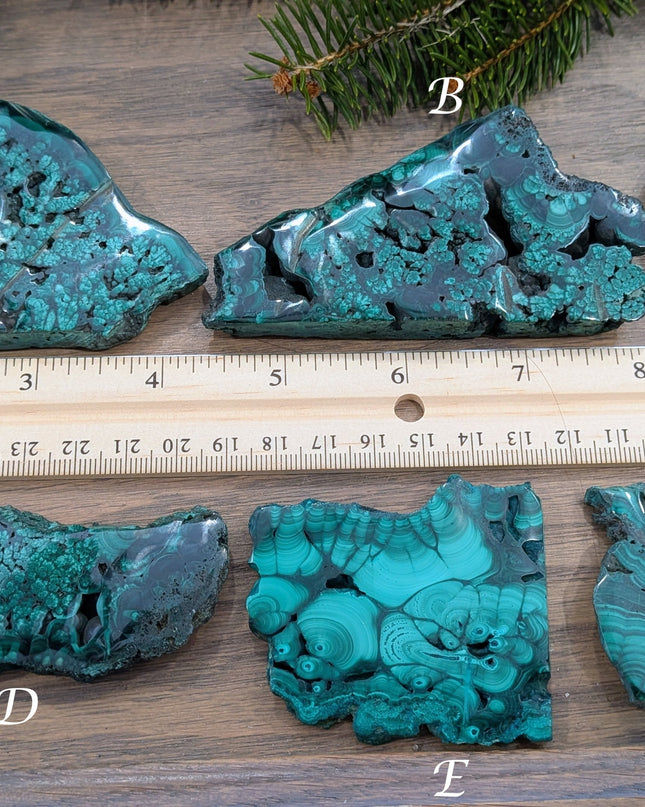 Green Malachite Slabs