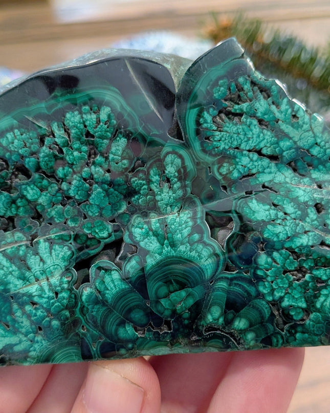 Green Malachite Slabs - Variant A