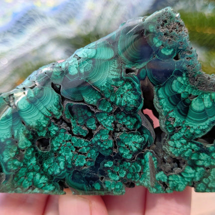 Green Malachite Slabs - Variant B