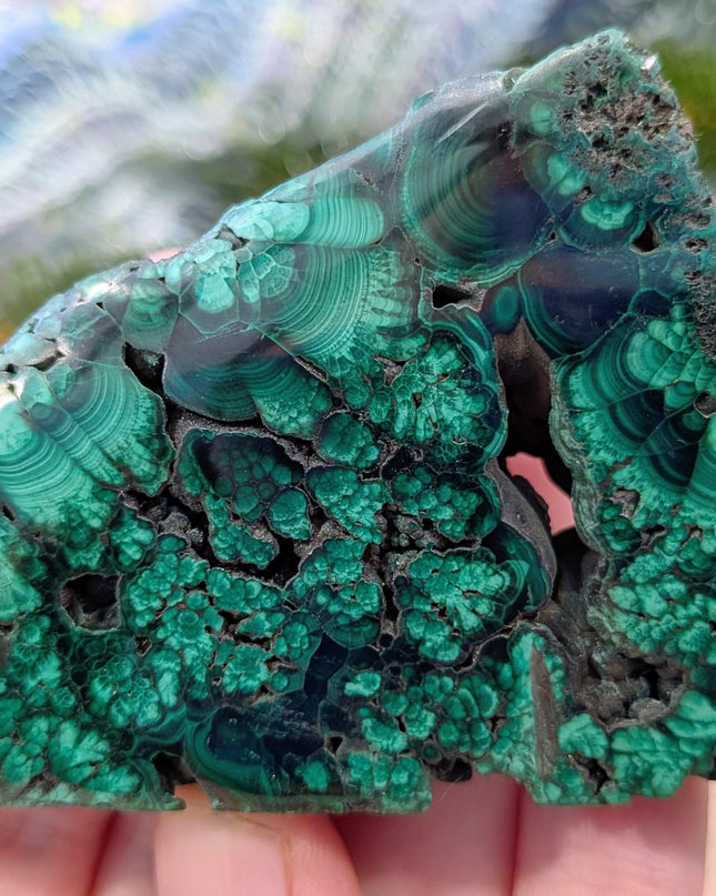 Green Malachite Slabs - Variant B
