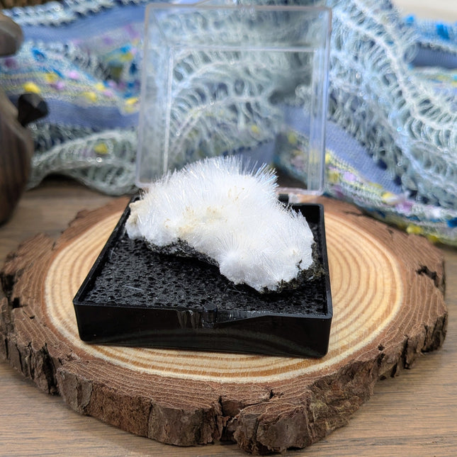 White Natrolite Specimen