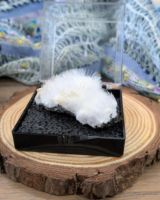 White Natrolite Specimen