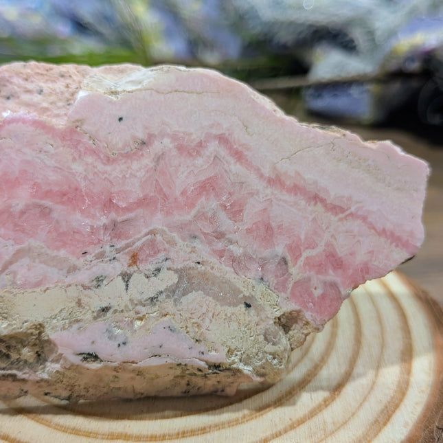 Pink Rhodochrosite Slab