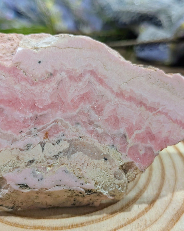 Pink Rhodochrosite Slab