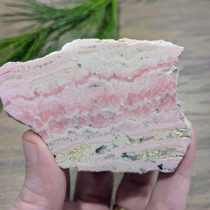 Pink Rhodochrosite Slab