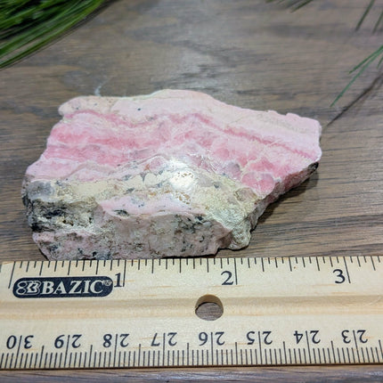 Pink Rhodochrosite Slab