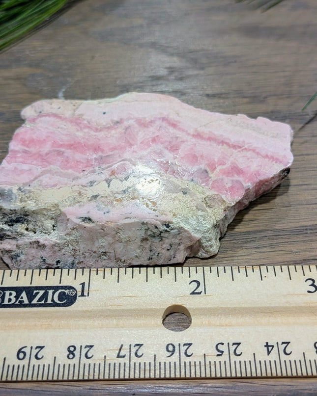 Pink Rhodochrosite Slab