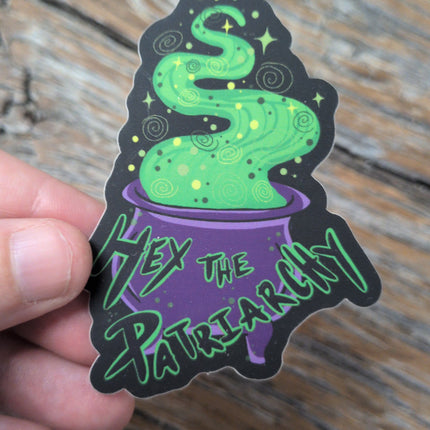 Hex The Patriarchy Sticker