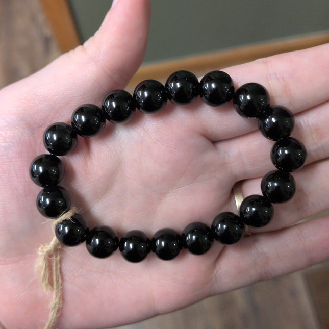 Black Obsidian Bracelet 10mm
