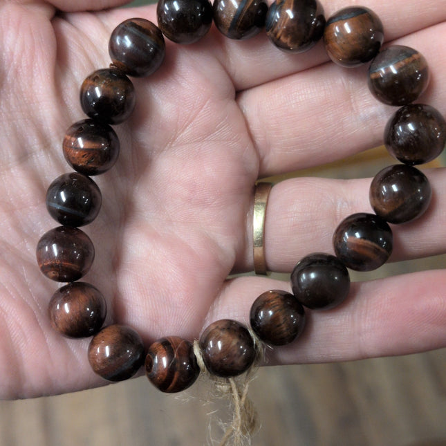 Red Tiger Eye Bracelet 10mm