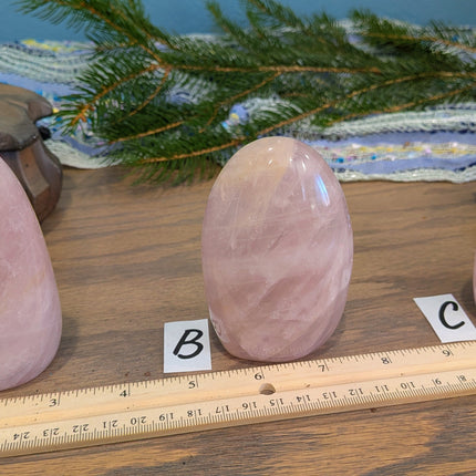 Pink Rose Quartz Freeforms