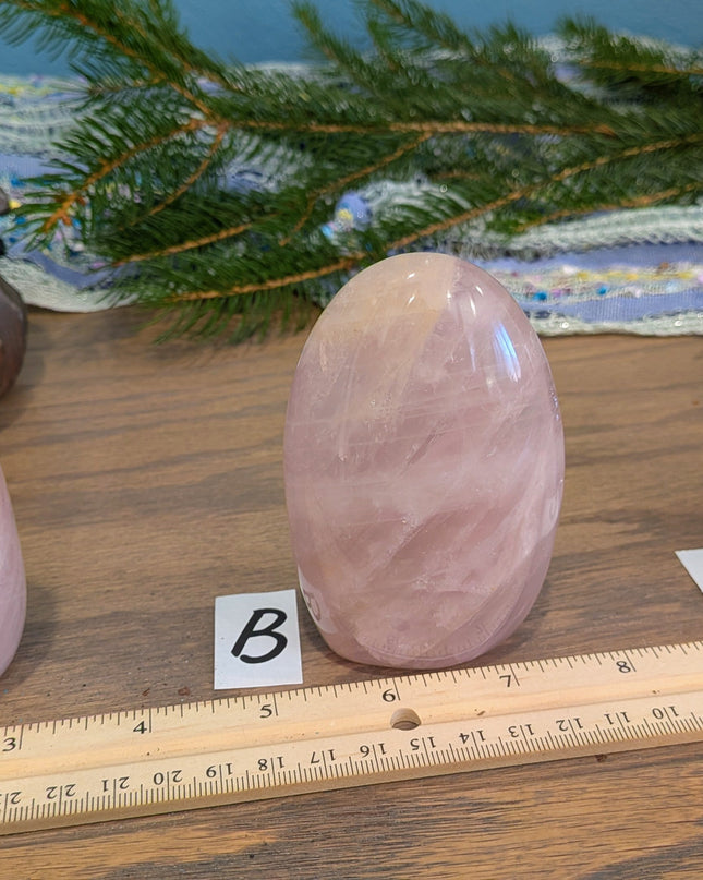 Pink Rose Quartz Freeforms