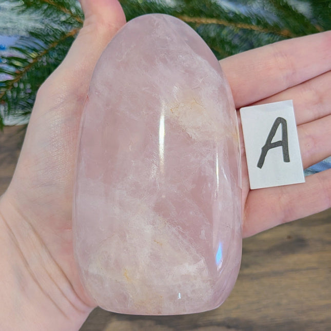 Pink Rose Quartz Freeforms - Variant A