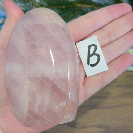 Pink Rose Quartz Freeforms - Variant B
