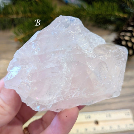 Pink Rose Quartz Rough Stones - Variant B