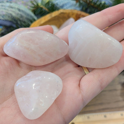 Pink Rose Quartz Tumbled Stones