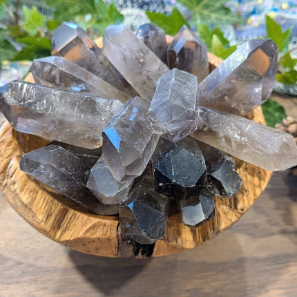 Grey Smoky Quartz Rough Points